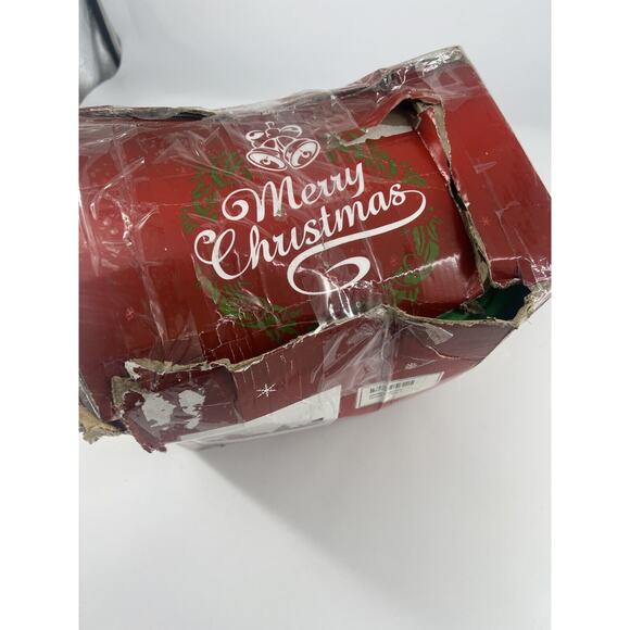 Santa and Snowman 8FT Archway Inflatable Christmas Yard Outdoor Decor LED New - Picture 4 of 5